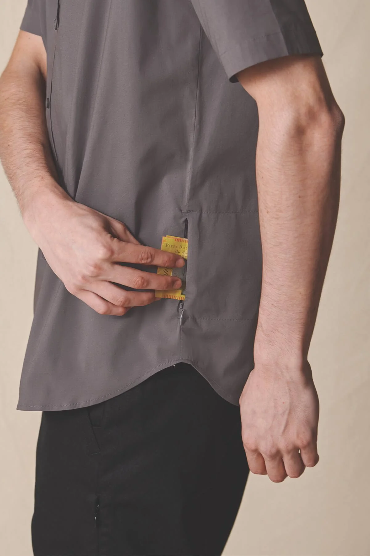 Foundation S/S Shirt - Titanium - Image 3