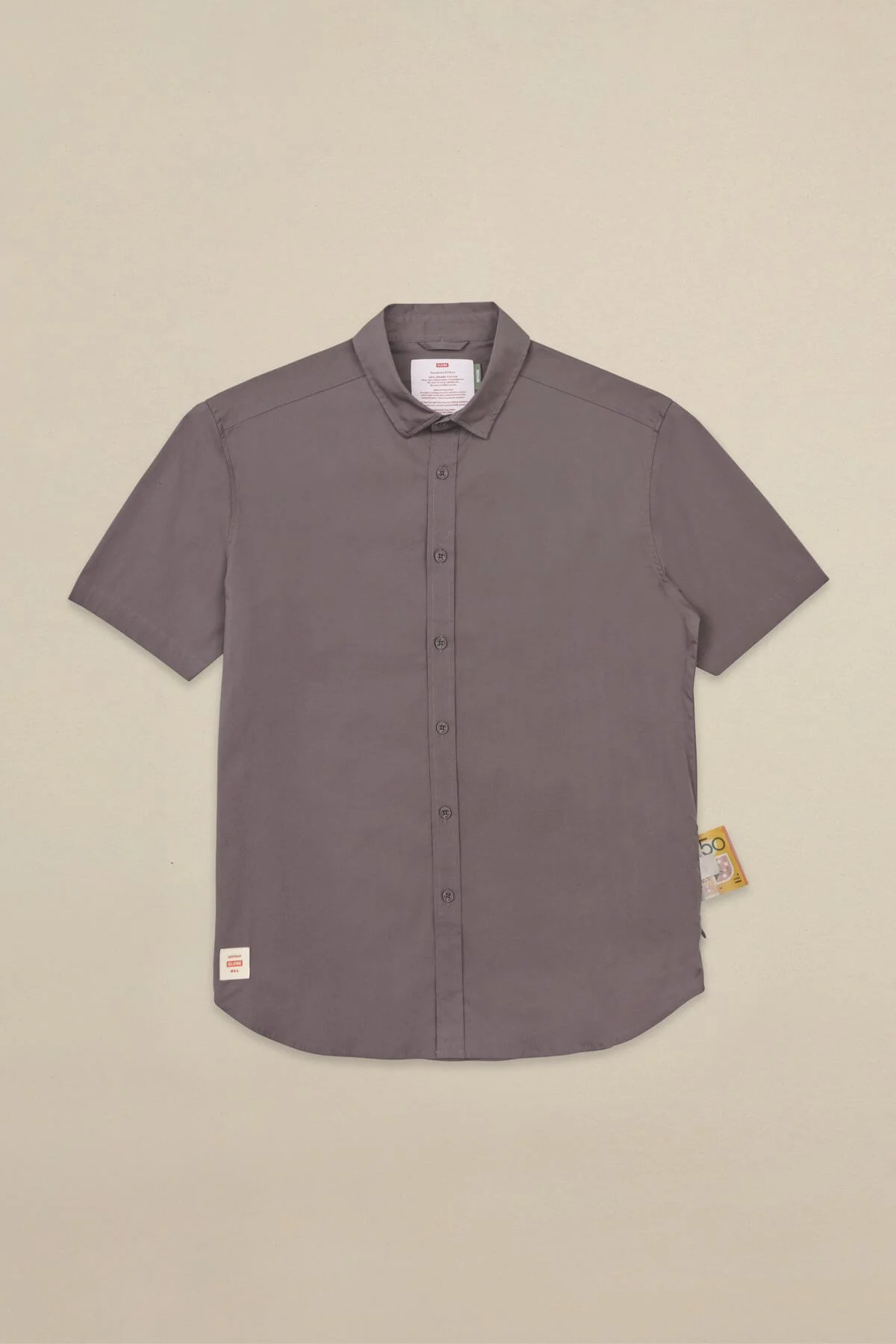 Foundation S/S Shirt - Titanium - Image 4