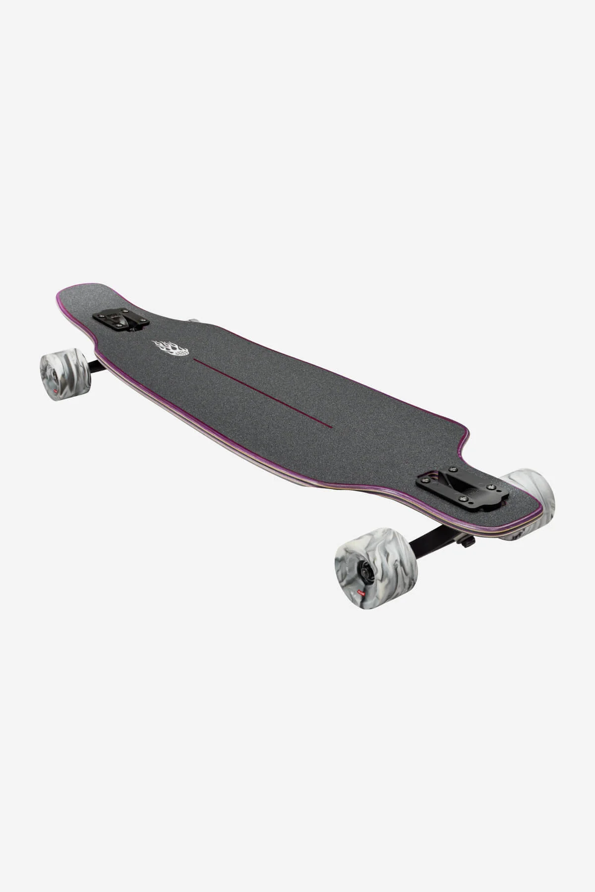 Outlier 36" Longboard - Purple Flames - Image 4