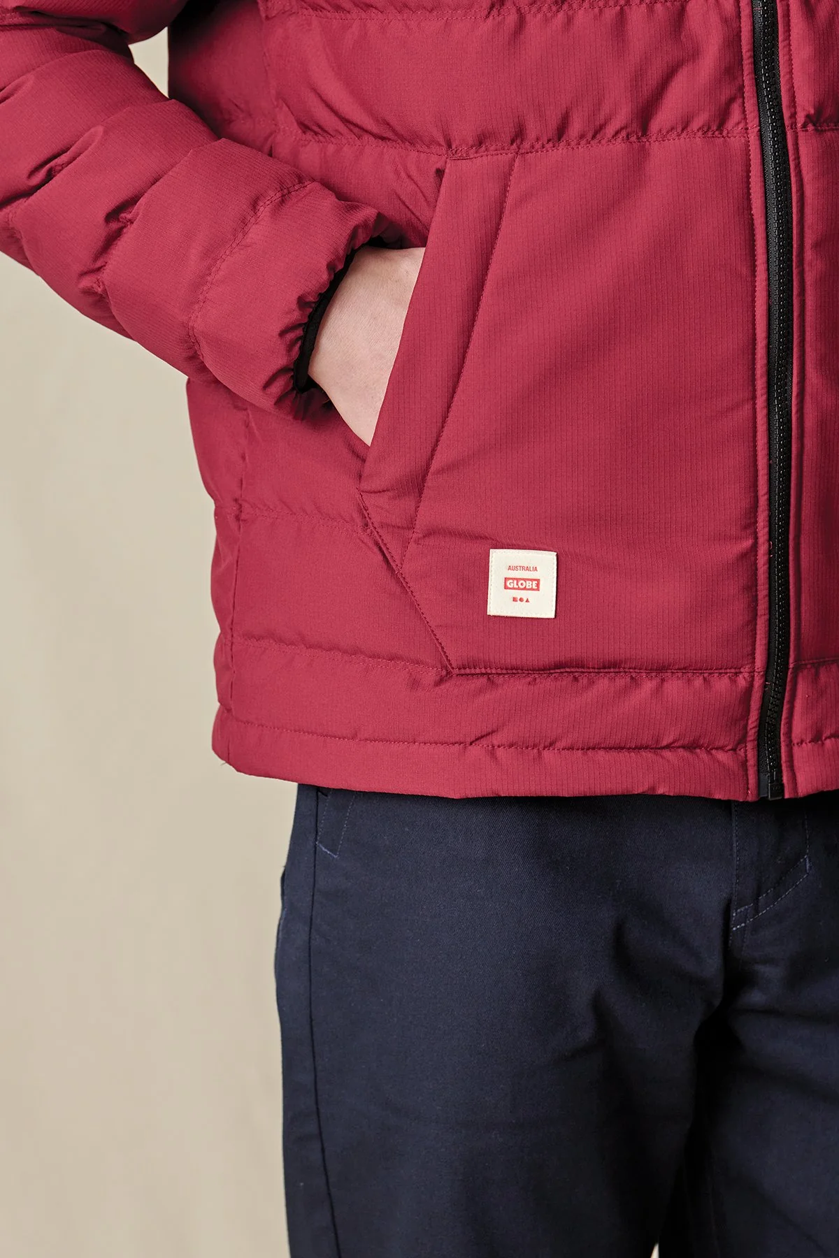 Prime Down Jacket - Rhubarb - Image 4