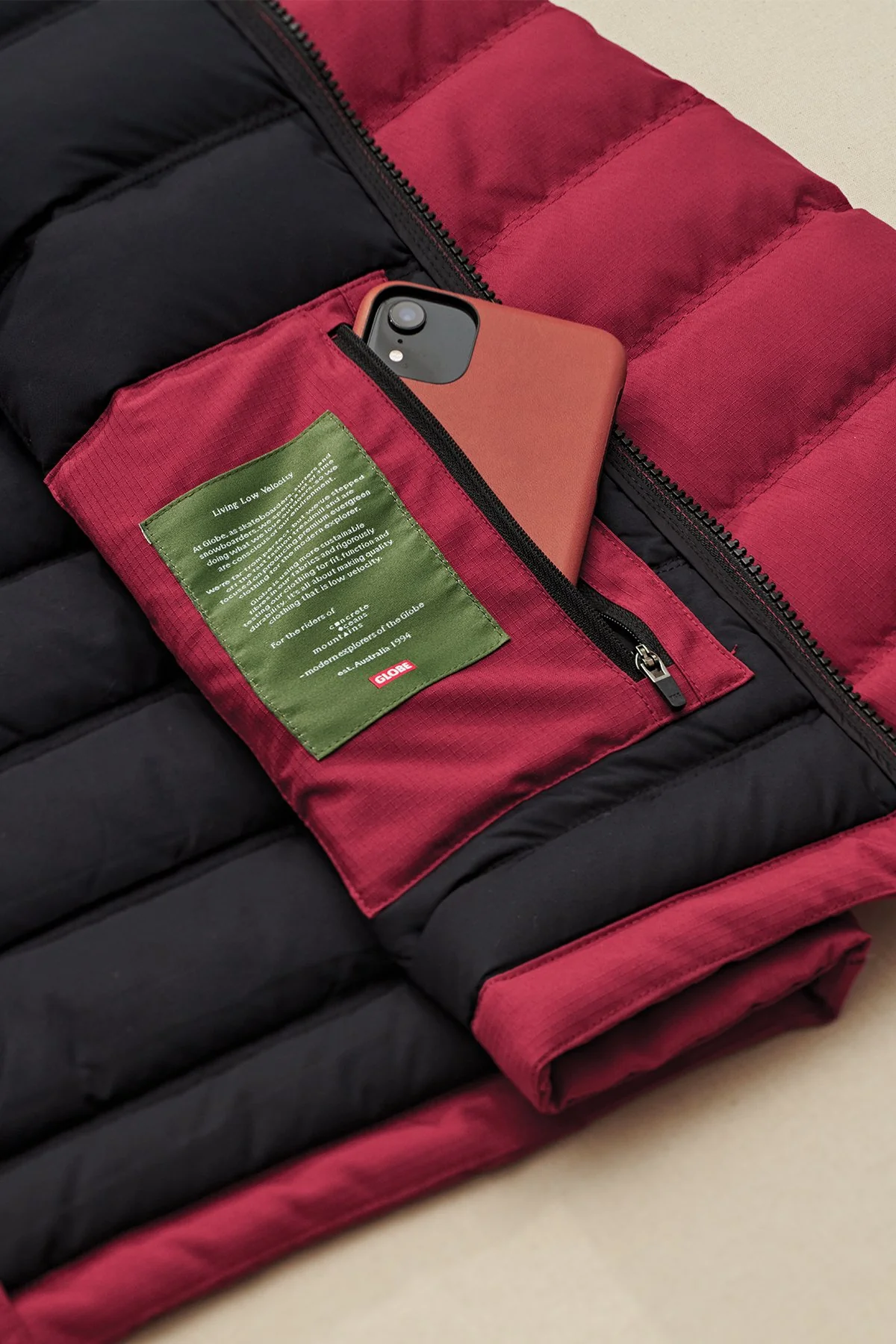 Prime Down Jacket - Rhubarb - Image 6