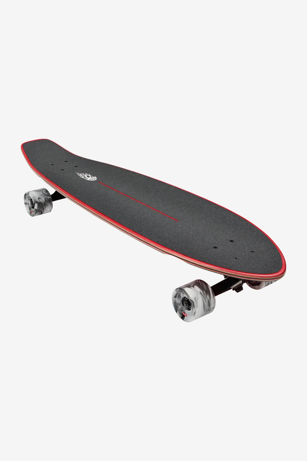 The All-Time 35" Longboard - Red Flames - Image 4